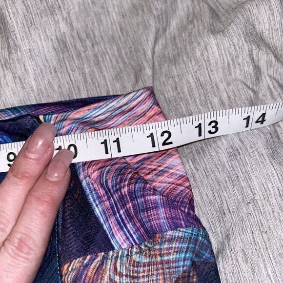 Slazenger Flounce 15'' Athletic Digi Multi Color Marble Golf Skort Size XS - Picture 9 of 10